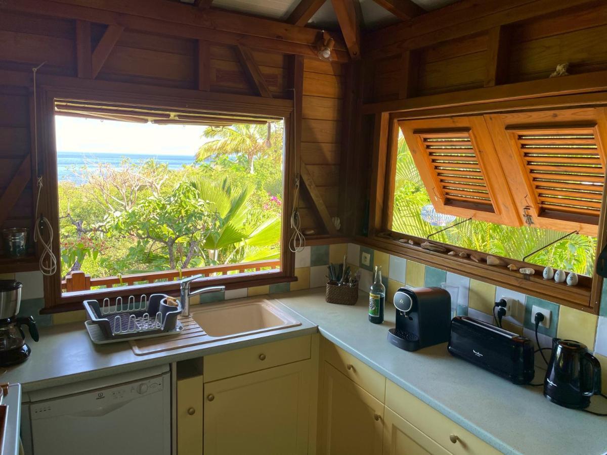 Villa Nature Caraibe Lodge, Vue Mer, Piscine Privee Deshaies Exterior foto