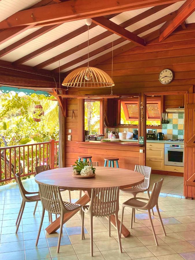 Villa Nature Caraibe Lodge, Vue Mer, Piscine Privee Deshaies Exterior foto